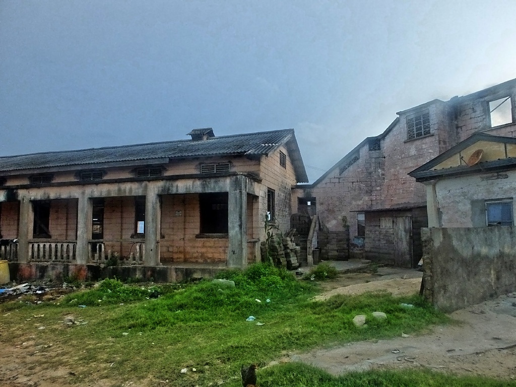 Cape Coast, old Colonial British Court building, rotting under the nose of GMMB. Photography by Remo Kurka, to document the decay., 2025
